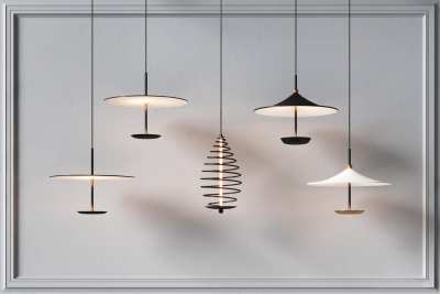 现代吊灯3D模型下载